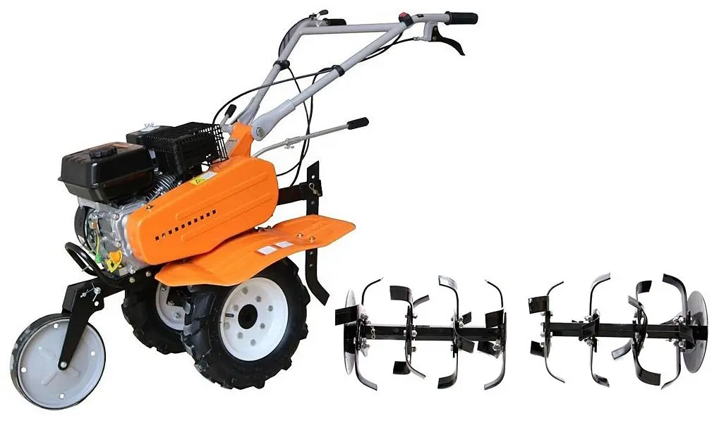 Мотокультиватор Technoworker HB 700 N + фреза VOR57410 (Black/Orange)