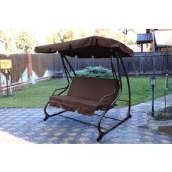 Скамья-качели с тентом Waltz Corfu C1089 (Brown)