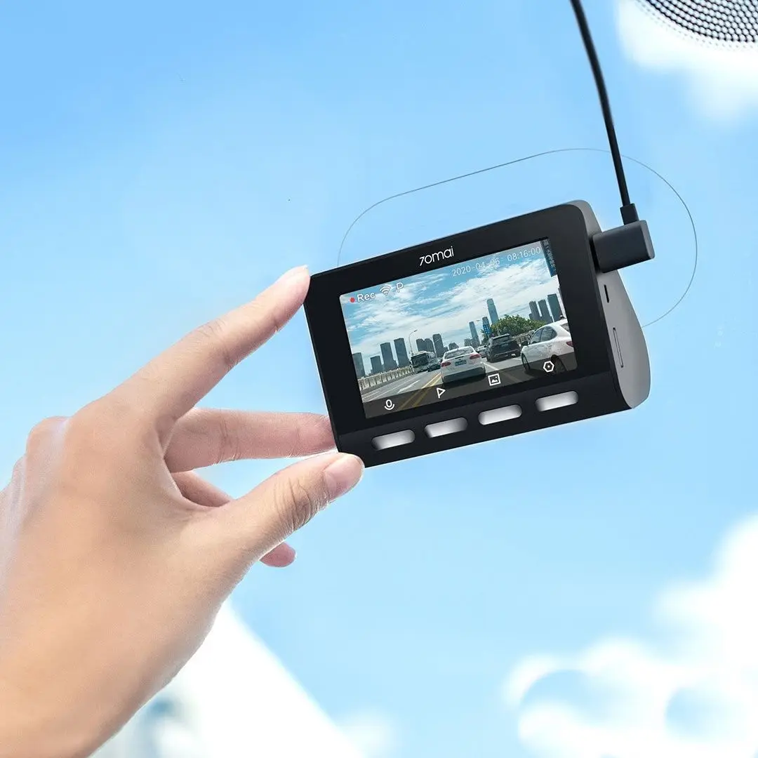 Videoregistrator Xiaomi 70Mai Dash Cam 4K A800S (Black)