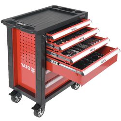 Шкаф c инструментами Yato YT-55300 (Red/Black)