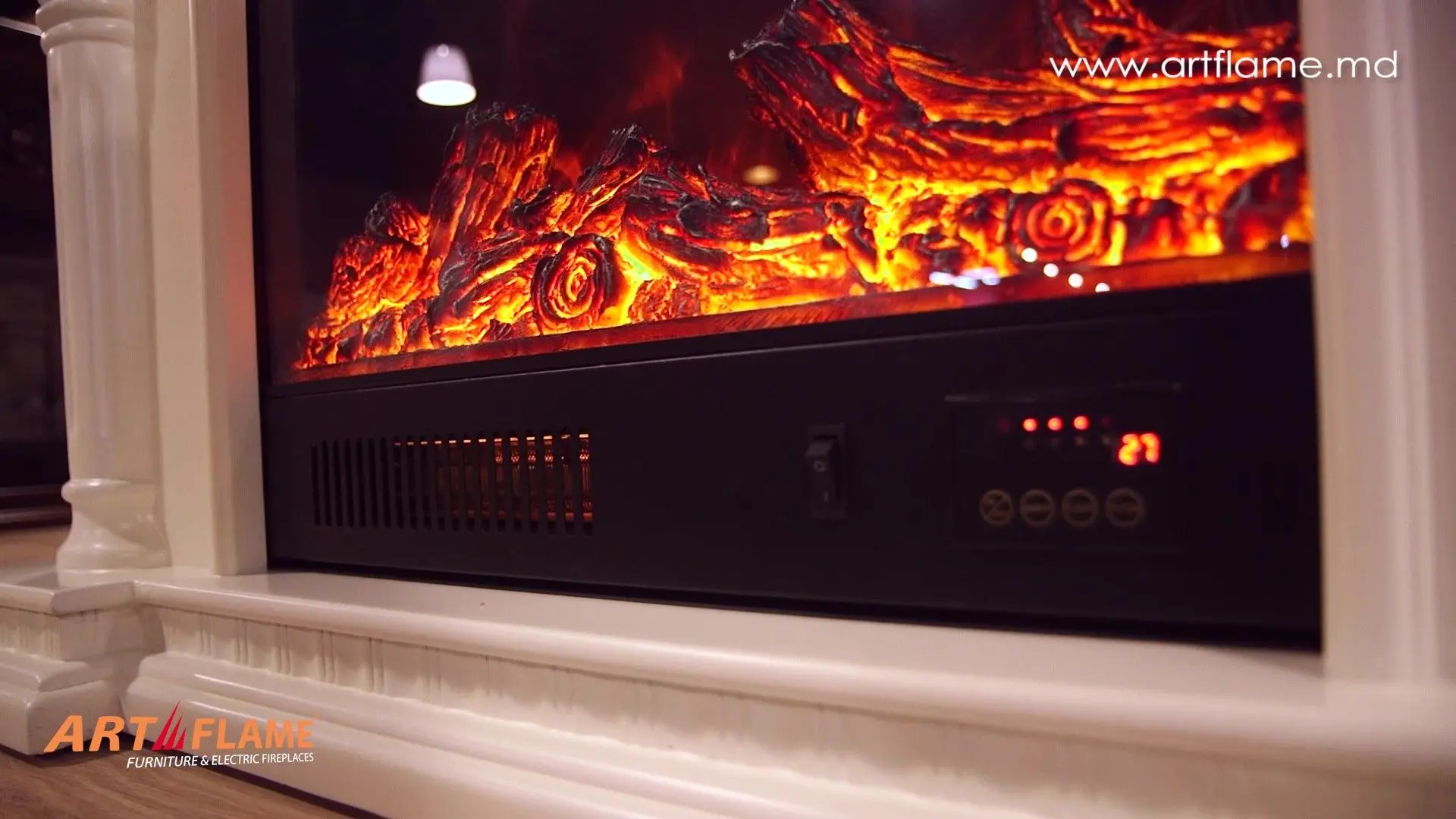 Semineu Art Flame Premium Savage XS 318SS (White)