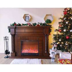 Semineu Art Flame Premium Frankfurt 336B (Brown) Thumb