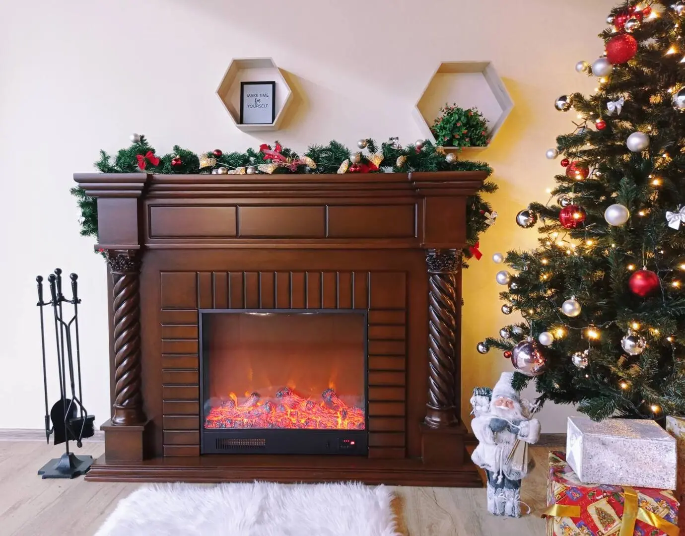 Semineu Art Flame Premium Frankfurt 336B (Brown)