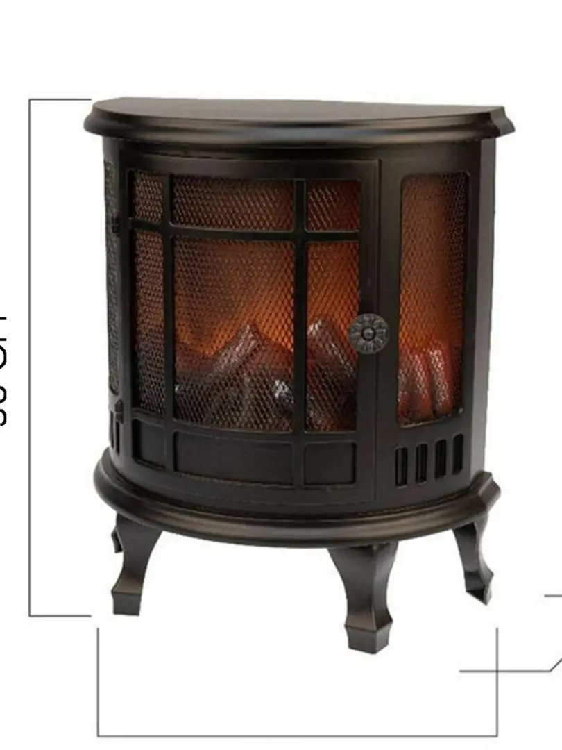 Светодиодный камин H&S 45766 (Black/Bronze) - 4