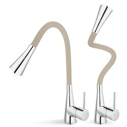 Baterie pentru chiuveta Ferro Zumba II BZA42P (Beige/Chrome) Thumb