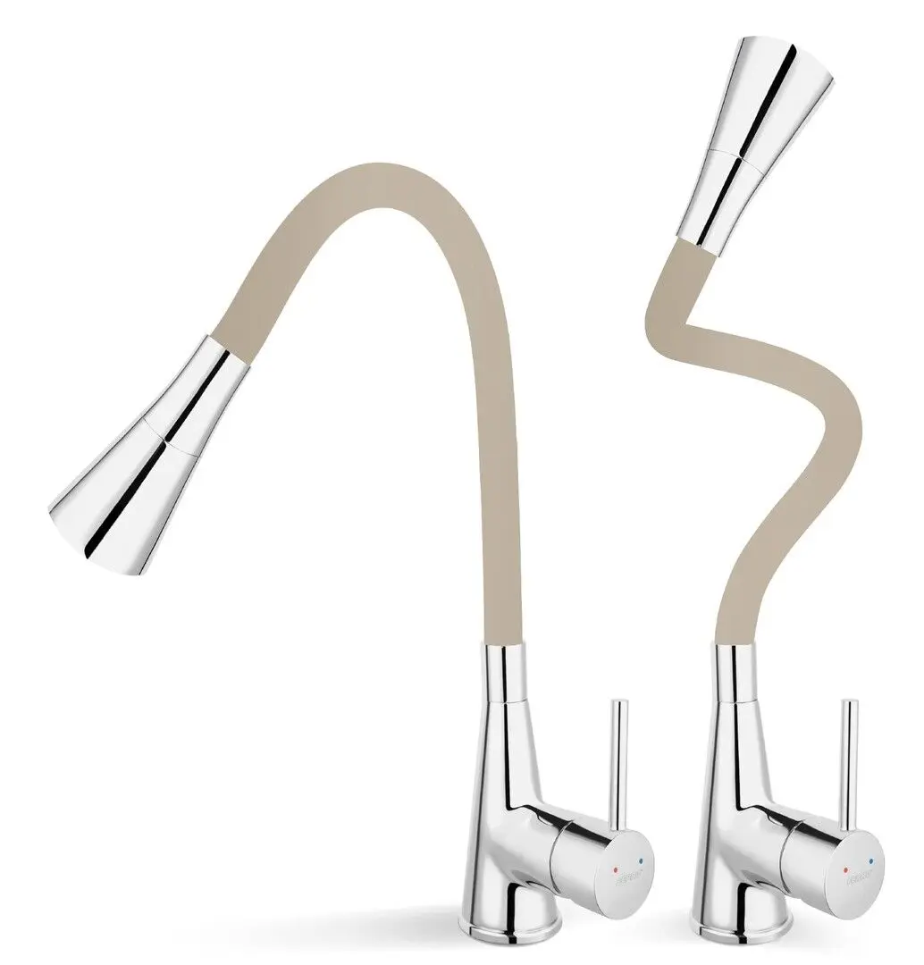 Baterie pentru chiuveta Ferro Zumba II BZA42P (Beige/Chrome)