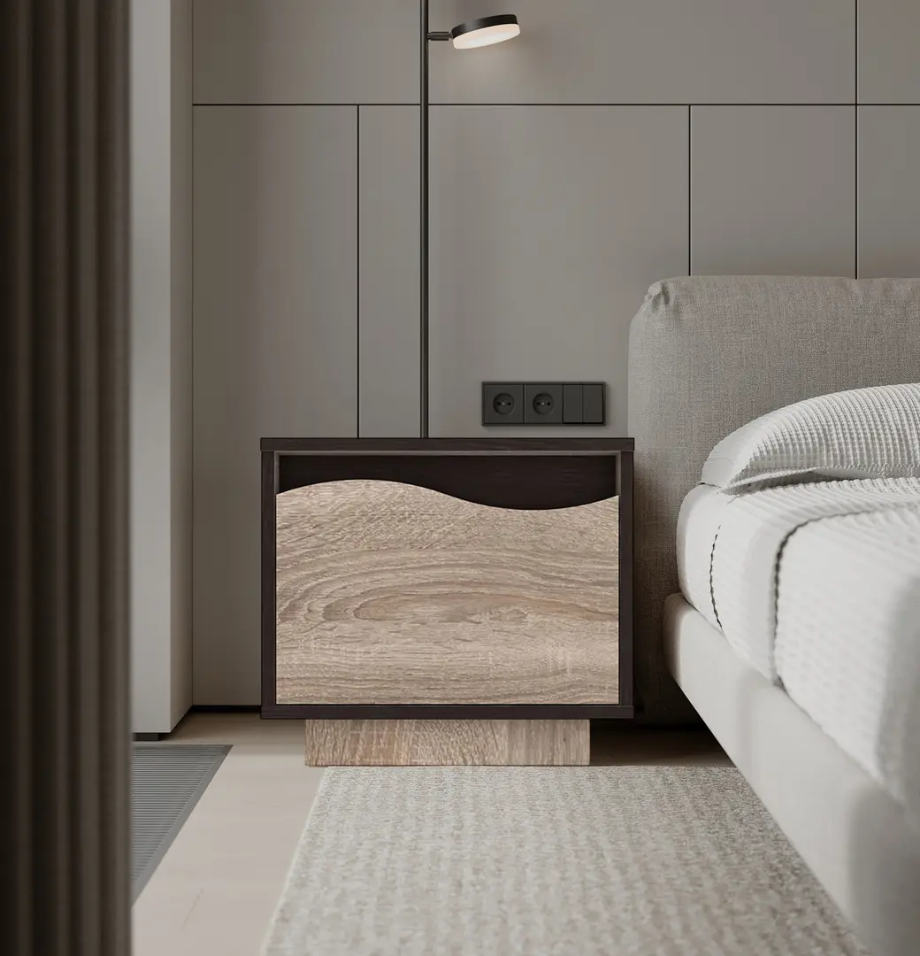 Noptiera Yasen Jeneva (Sonoma Oak Truffle/Wenge Magic)