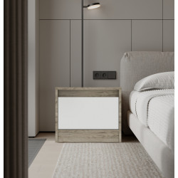 Noptiera Yasen Venera (Craft Gray Oak/White)