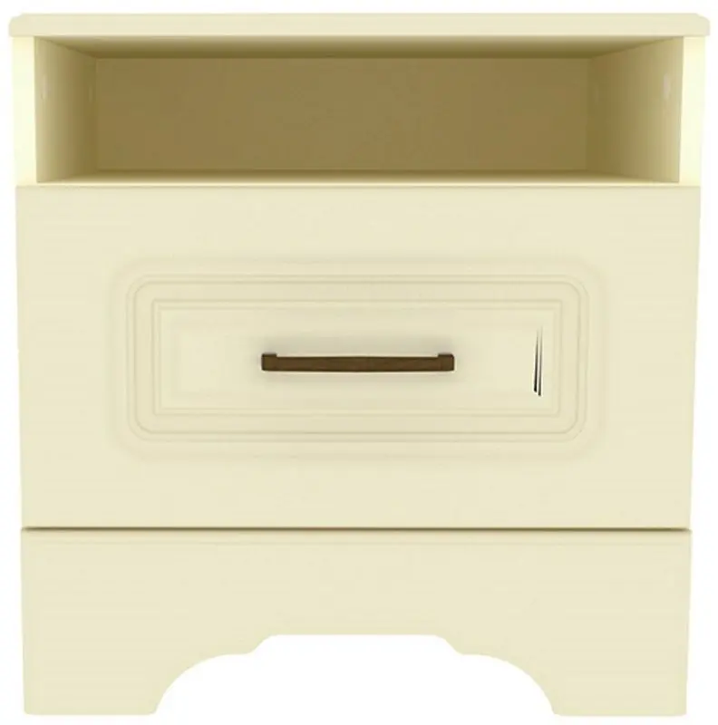 Тумба прикроватная Yasen Бостон 1Ш (Слоновая кость/Ваниль Супермат) - 3