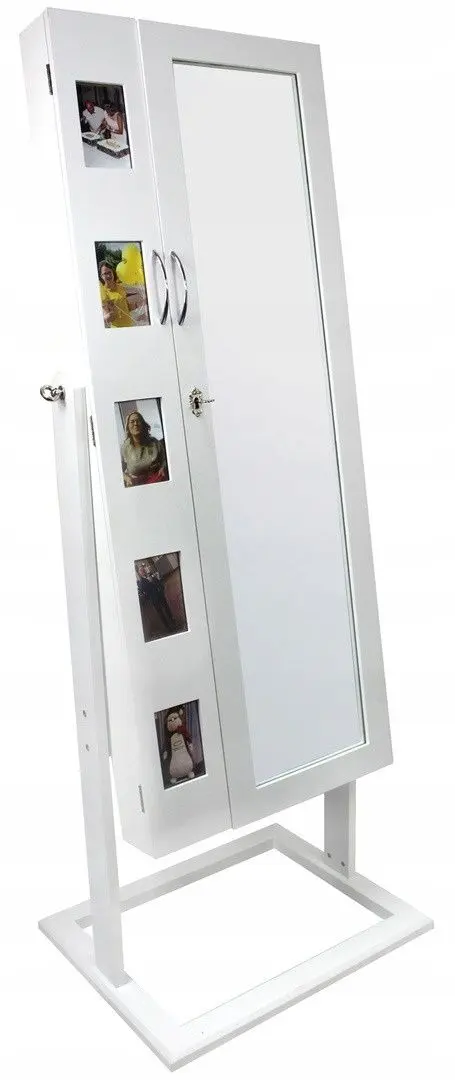 Dulap-oglinda pentru bijuterii Chomik PHO1264 (White) - 7