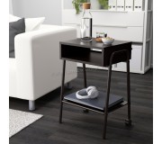 Masuta de cafea Ikea Setskog 45x35 (Negru)