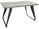 Masa DP Town 150x80cm (Concrete Gray/Black)