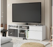 Тумба РТВ Ikea Vihals 146x37x50 (Белый)