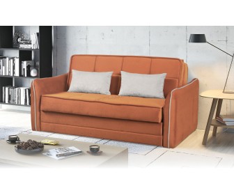 Canapea Fabulous Drew 2-locuri 19-103/02-103 (Dark Orange/Ivory)