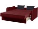 Canapea Fabulous Drew 2-locuri 38-103/57-103 (Burgundy/Black)