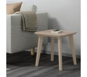 Masa pentru reviste Ikea Lisabo 45x45 (Furnir Frasin)