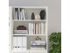 Biblioteca Ikea Billy/Oxberg panou/usa sticla 160x30x202 (Alb)