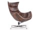 Fotoliu Halmar Luxor (Dark Brown)