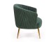 Fotoliu Halmar Crown (Dark Green)