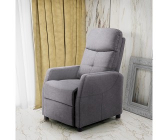 Fotoliu-recliner Halmar Felipe 2 (Gray)