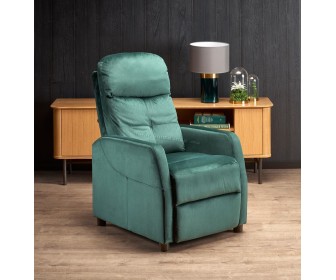 Fotoliu-recliner Halmar Felipe 2 (Dark Green)