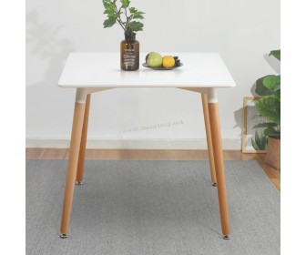 Masa Tempo Kondela Didier 4 New 70x70 (White/Beech)