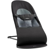 Sezlong-leagan pentru copii BabyBjorn Balance Soft (Black/Gray)