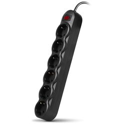 Сетевой фильтр-удлинитель Sven SF-06L 5.0m (Black)