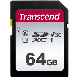 Card memorie Transcend 300S SDXC class10 UHS-I U3 64Gb (TS64GSDC300S)