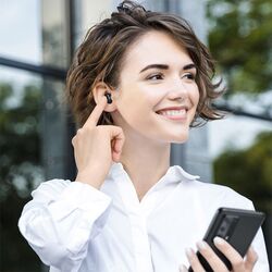 Беспроводные наушники Baseus Encok WM01 (Black) Thumb