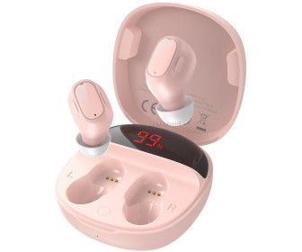 Casti fara fir Baseus Encok WM01 Plus (Pink)