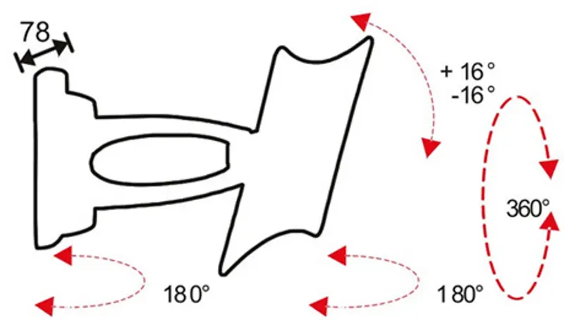 Suport pentru televizor OMB Lunar 2 04000 (10