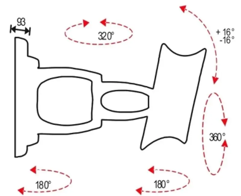 Кронштейн для телевизора OMB Lunar 3 4001 (10