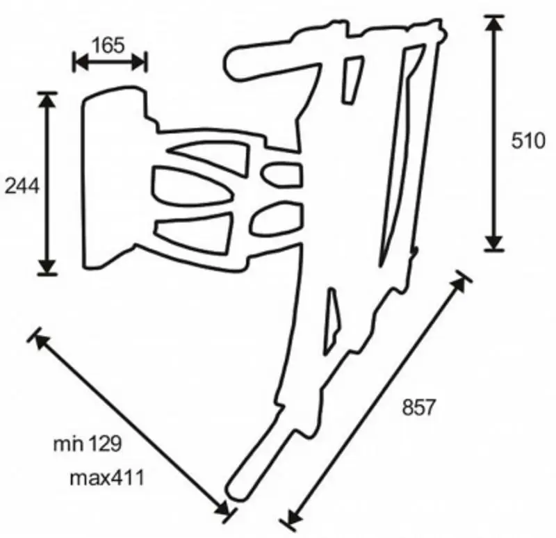 Suport pentru televizor OMB Lunar Reach 6093 (30