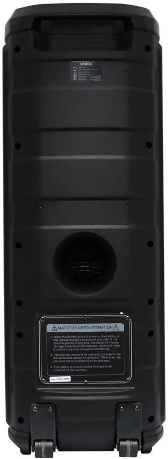 Difuzor portabil fara fir Samus Ibiza 10 (Black)