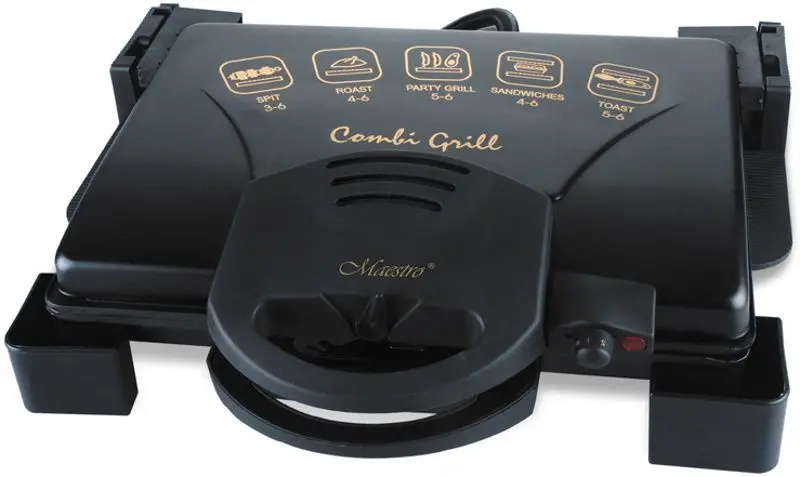 Grill electric Maestro MR-717 (Black)