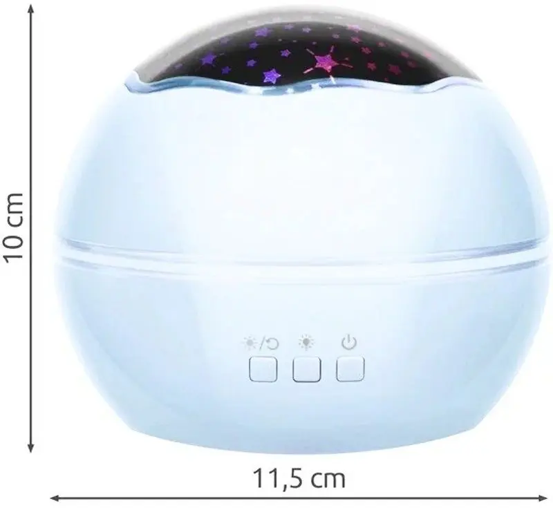 Ночник-проектор Malatec LP16858 (Blue)