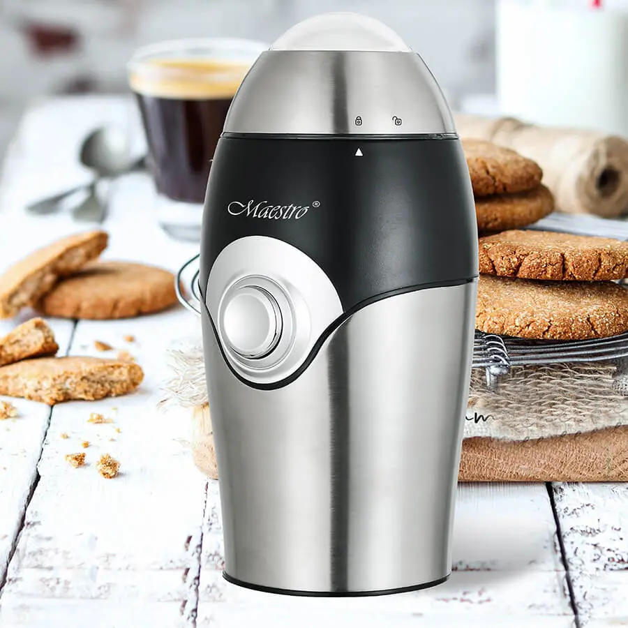 Râşniţă de cafea Maestro MR-451 (Inox/Black)