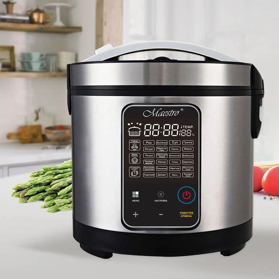 Multicooker Maestro MR-795 (Black/Inox)