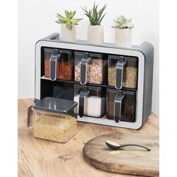 Set recipiente pentru condimente Violet House 0438 (Gray/White) Thumb