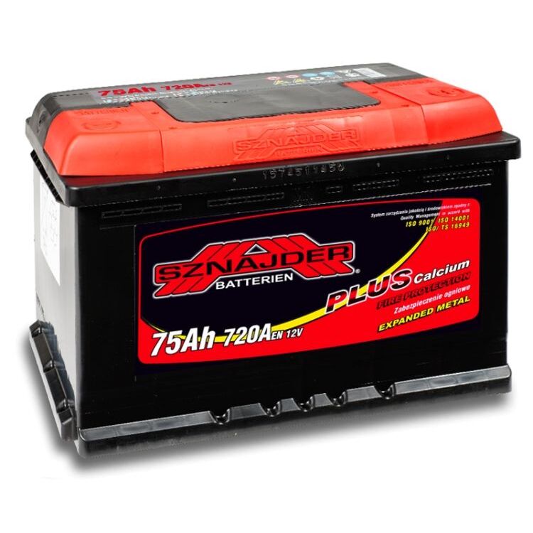 Аккумулятор Sznajder Plus 75Ah 720A купить в Кишиневе, Молдове ...