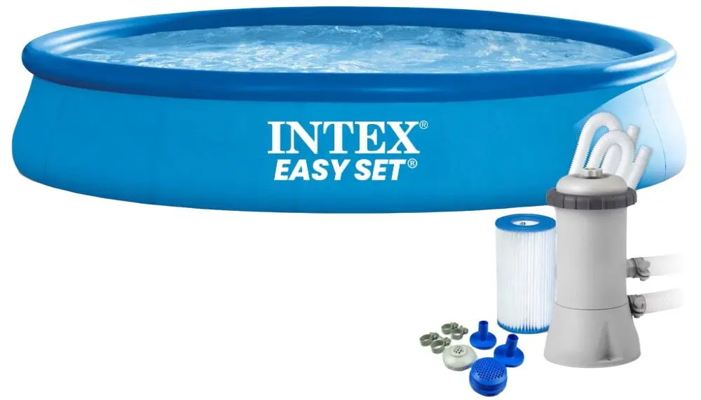 Надувной бассейн Intex Easy Set 28158 (Blue)