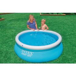Детский надувной бассейн Intex Easy Set 28101 (Blue) Thumb