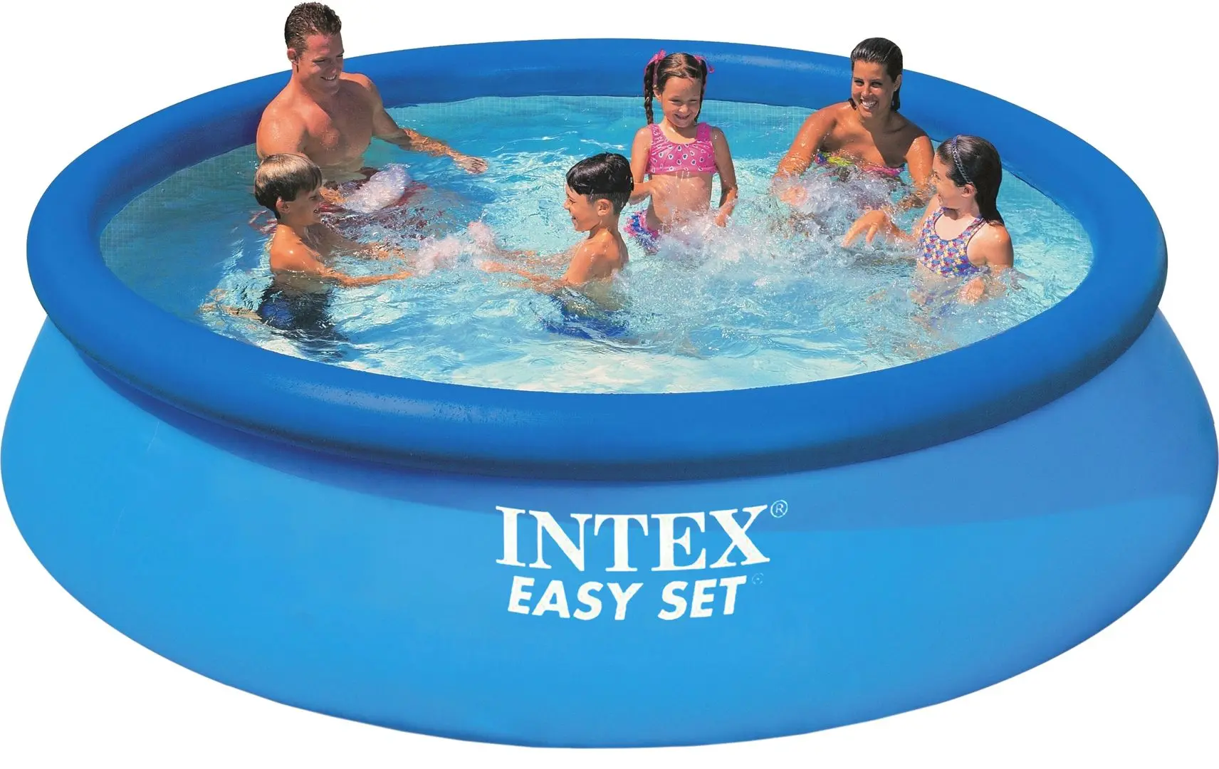 Надувной бассейн Intex Easy Set 28143 (Blue)