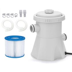 Piscina cu cadru 15in1 Avenli 2815 300x207x65cm (Grey) Thumb