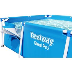 Каркасный бассейн Bestway Steel Pro 56403 BW (Blue) Thumb
