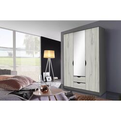 Dulap Yasen Disney 3D2S1O (Graphite Gray/Craft Oak White) Thumb