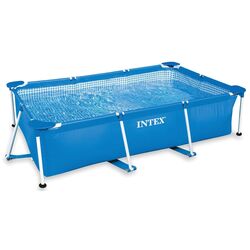 Piscina cu cadru Intex Rectangular Frame 28272 (Blue)