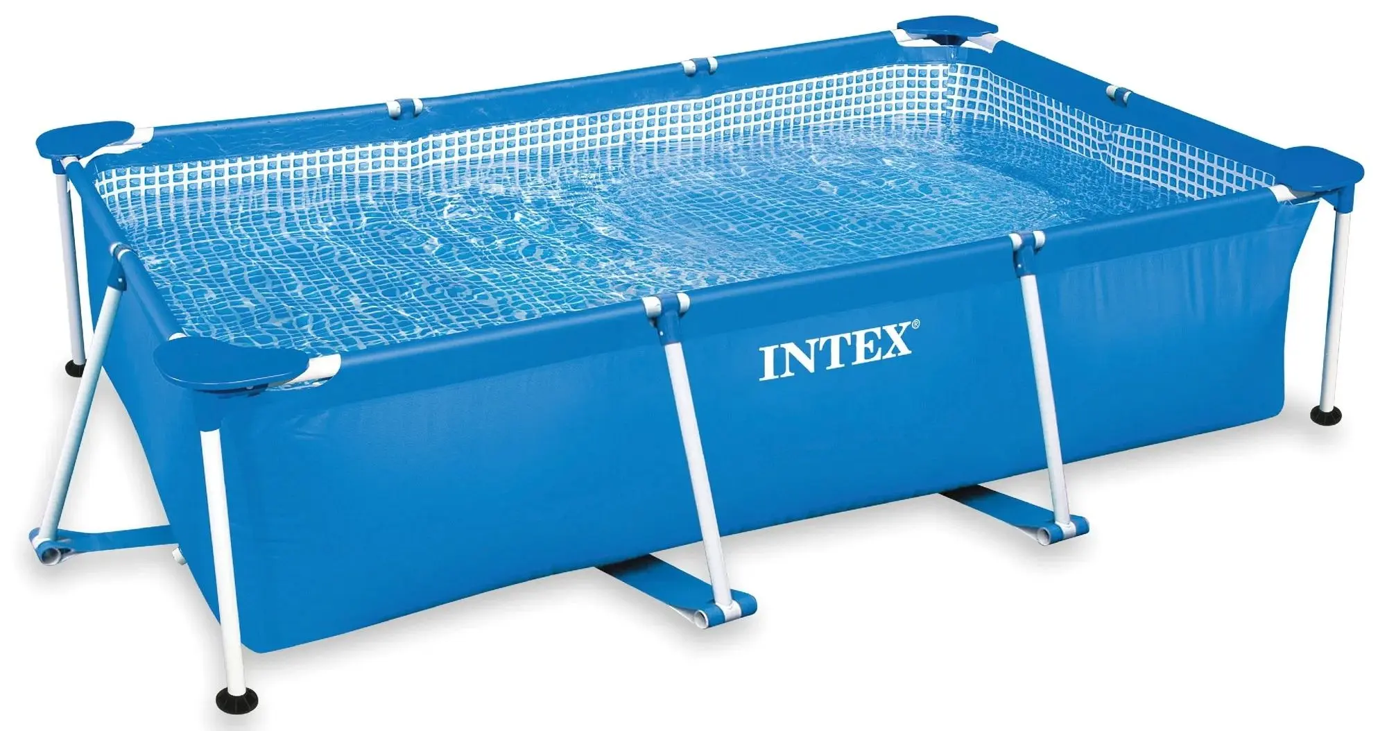 Piscina cu cadru Intex Rectangular Frame 28272 (Blue)