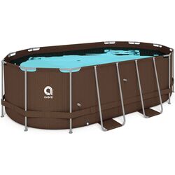 Piscina cu cadru 16in1 Avenli 2820 427x275x100cm (Brown)